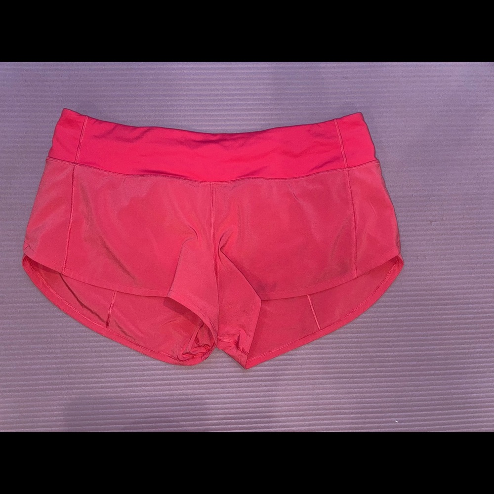 Lulu lemon speed up shorts 2.5”